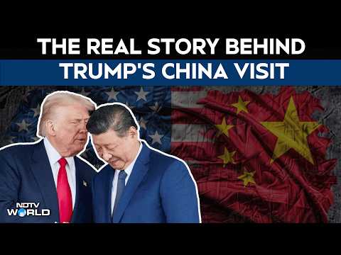 Video Trump In China | Why Trump Is Visiting China; Real Story Behind Trump-Xi Jinping Meet