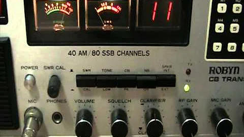 Robyn SB540D rare collectible AM SSB big base station CB radio