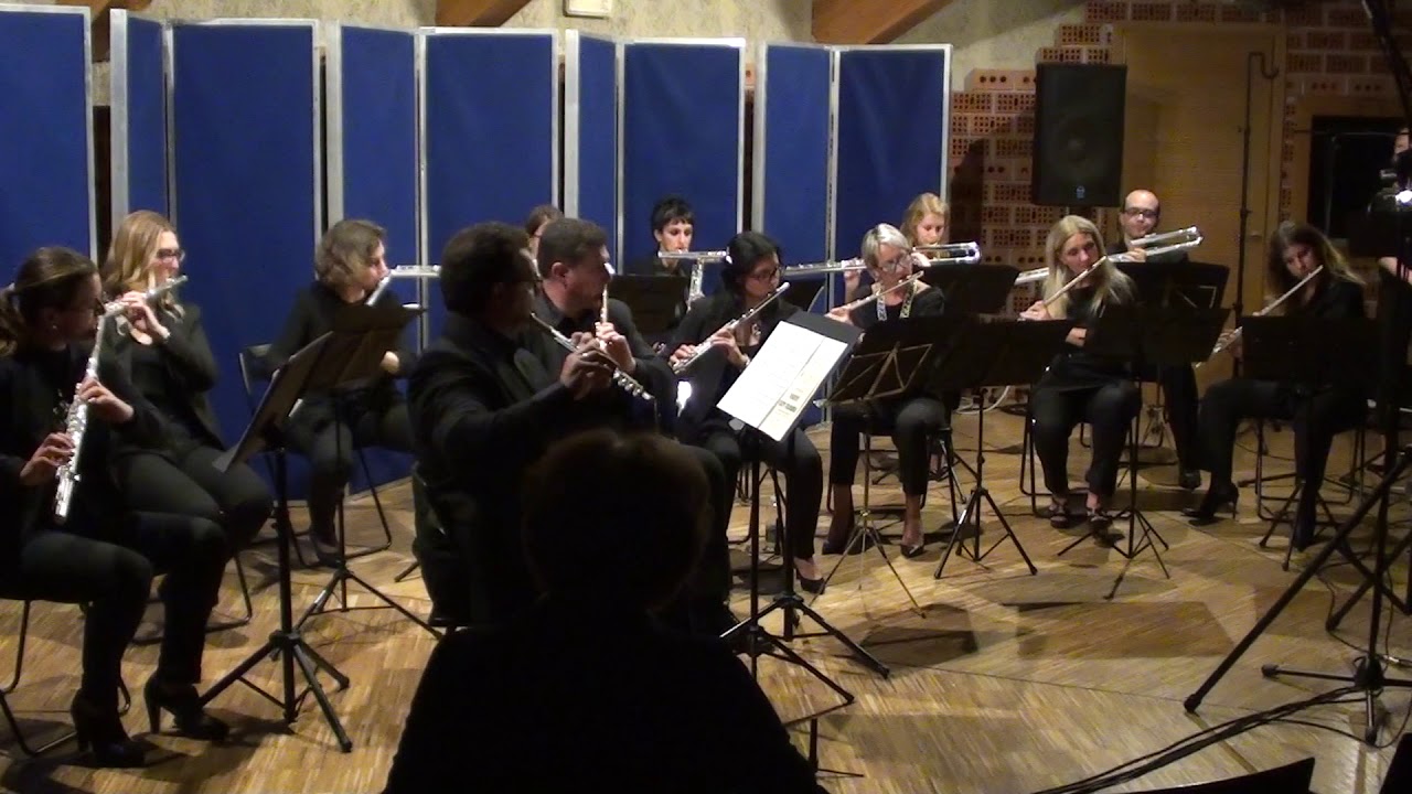 TRIESTE FLUTE ENSEMBLE J. Brahms HUNGARIAN DANCE N°5 YouTube