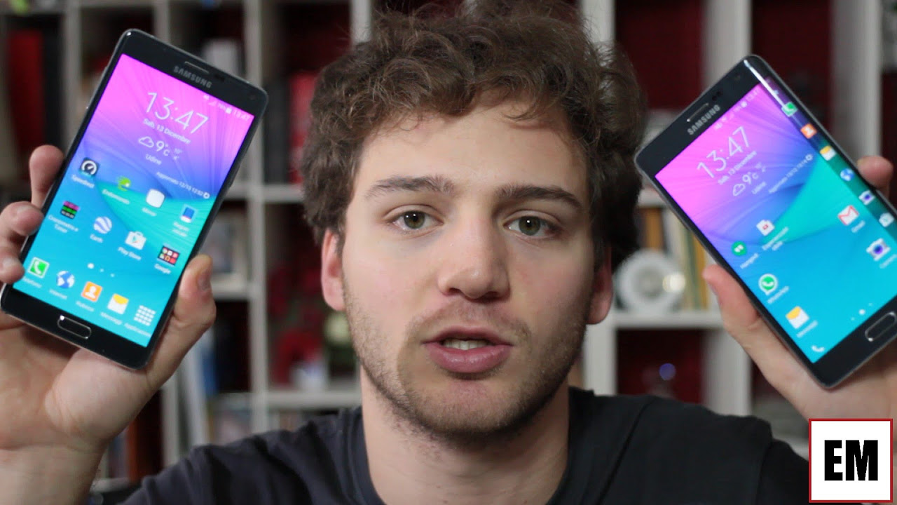 New Samsung Galaxy Note Edge vs Galaxy Note 4 ita da EsperienzaMobile