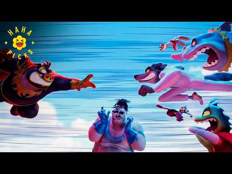 The Bad Guys Get Framed by a Luchador (Full Scene) | The Bad Guys 2