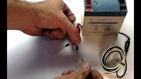 diodes in circuits and testing them