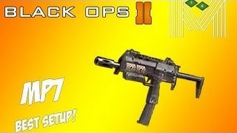 BO2 MP7 | Best Class Setup w/Gameplay | Morgzy9