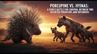 Download Lagu Porcupine vs. Hyenas: A fierce battle for survival between two talented predators and defenders. MP3