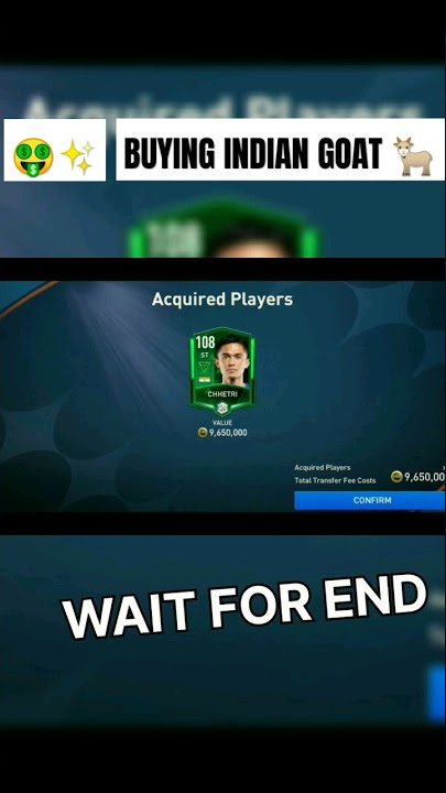 BUYING SUNIL CHHETRI IN FIFA MOBILE | INDIA GOAT 🐐#fifamobile #fifamobile23 #fifa23 #shorts#ytshorts