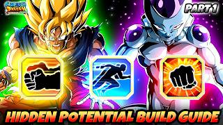 HOW TO BUILD EVERY GDC PART 1 UNIT SO FAR!! Hidden Potential Guide | Dragon Ball Z Dokkan Battle