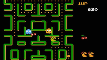 Ms. Pac-Man (NES) - Gameplay | No Commentary