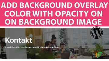 How to Add Background Overlay Color on Background Image in Avada Theme in WordPress