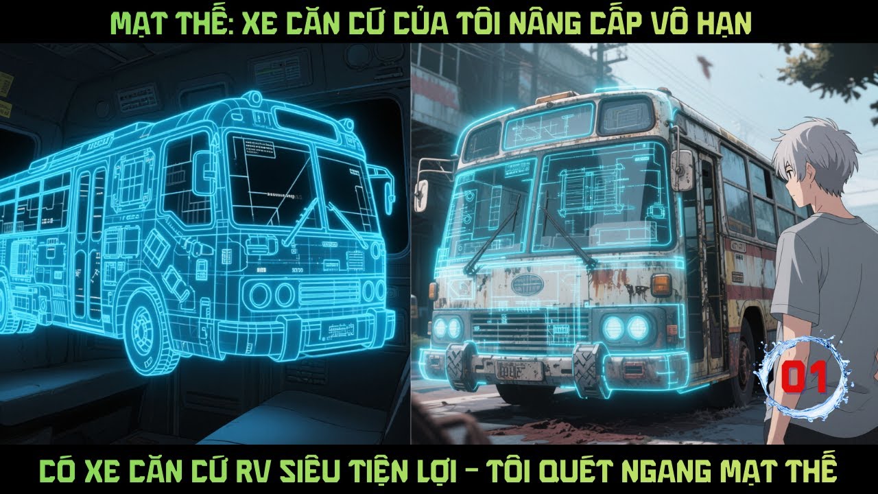 XE CĂN CỨ RV CỦA TÔI NÂNG CẤP VÔ HẠN | P01 | Hệ thống Tinh Chủng | Truyện Audio