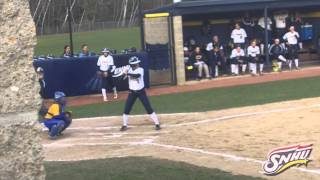 SNHU Softball Postgame vs. Bentley 04/03/2012