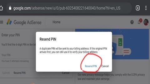 How to request another PIN from Google AdSense | Paano mag request ulit ng PIN ng Google AdSense