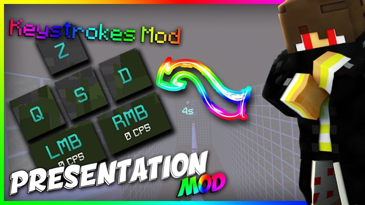 keystrokes mod 1.8.9 minecraft forge