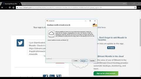 tutorial BITNAMI MOODLE