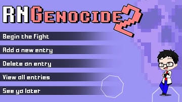 RNGenocide 2 Test Video for Game Character Hub
