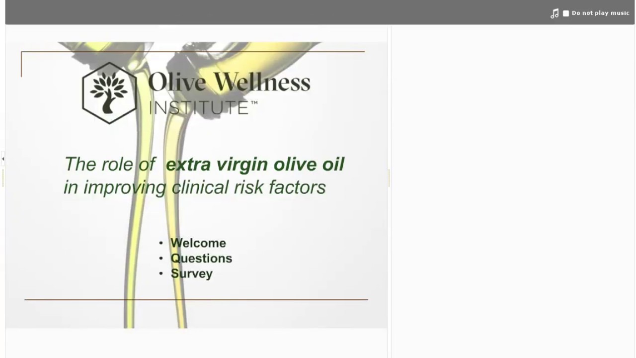 The Role of Extra Virgin Olive Oil in Improving Clinical Risk Factors ...