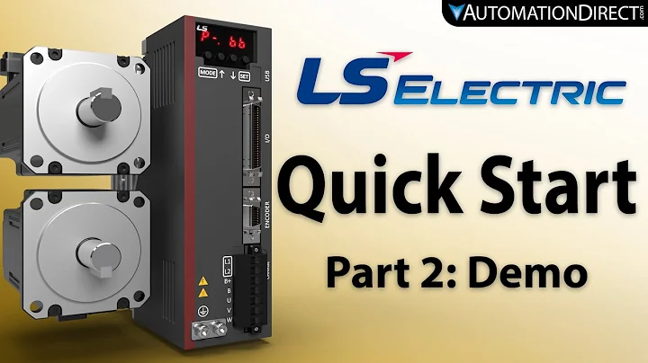 LS Electric L7C & L7P Servo System Servo Quick Start Part 2 from AutomationDirect