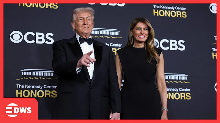 GRAND ARRIVAL: Donald & Melania Trump's Grand Entrance at Kennedy Center Honors | AC1Z