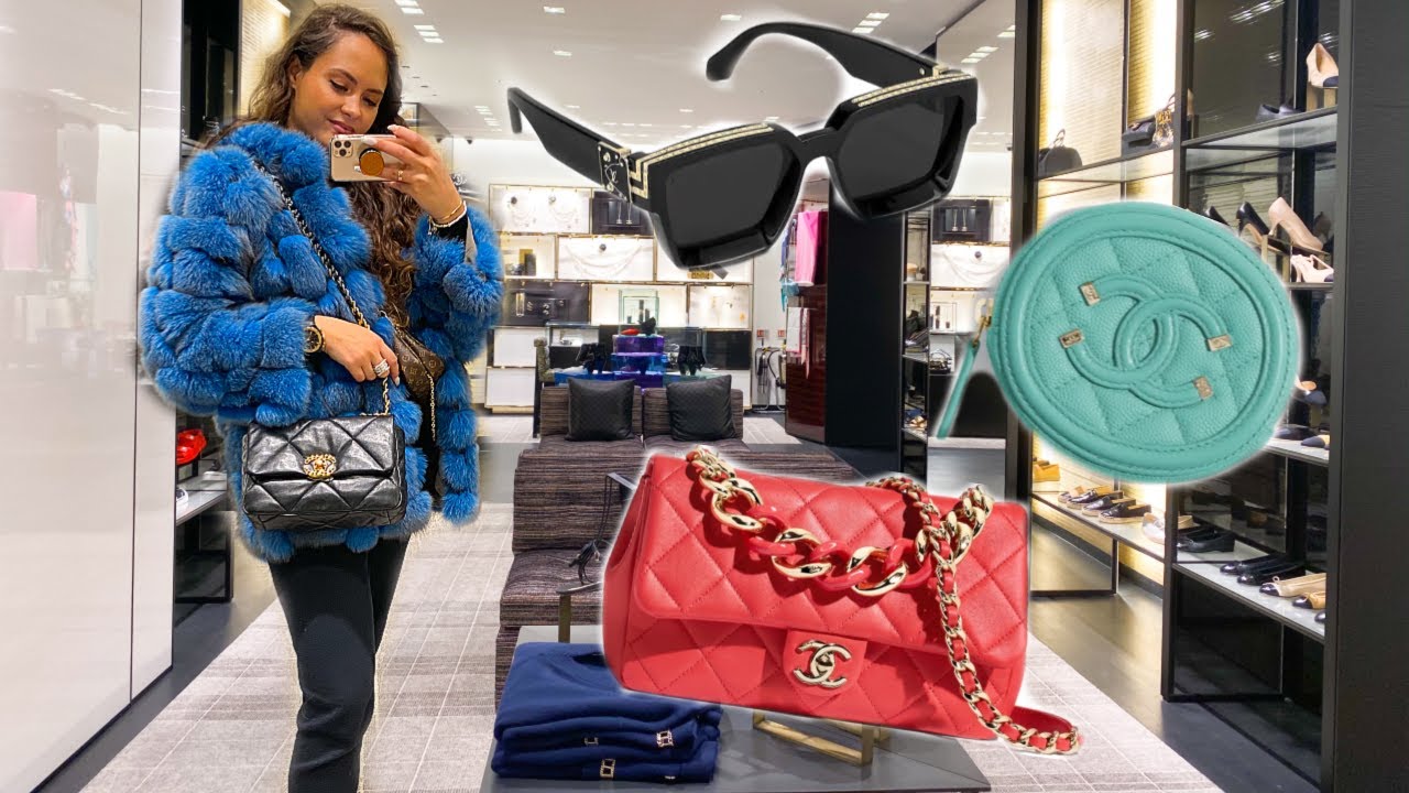 LUXURY shopping vlog at Heathrow! Chanel, Louis Vuitton, Gucci - YouTube
