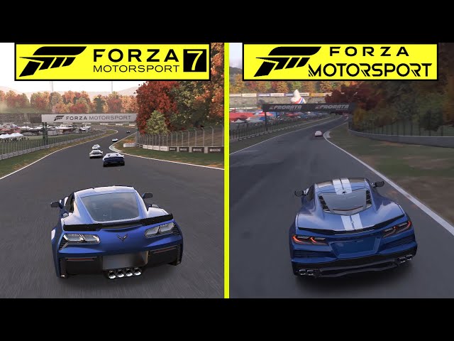 Forza Motorsport: veja a comparação do gráfico entre a versão de