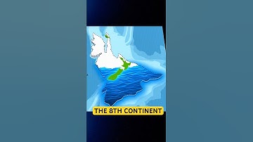 Wetenschappers hebben zojuist een verloren continent onder de oceaan ontdekt