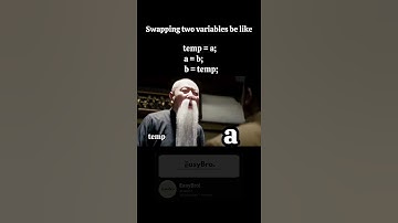 Swapping Two Variables Be like 😂 #shorts  #funny