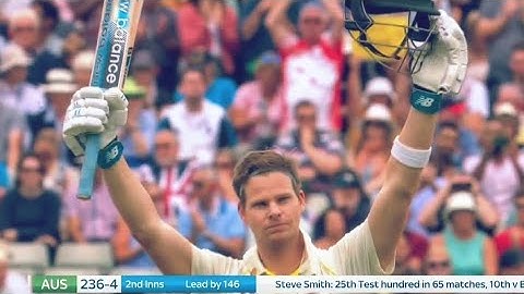 Steve Smith 142 (207) vs England (Ball By Ball) Edgbaston 1st Test ASHES 2019/Steve Smith 144 VS Eng