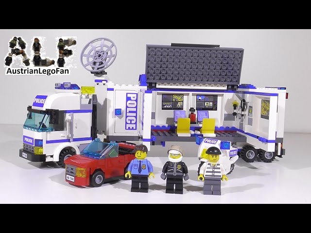 Lego City 7288 Mobile Unit - Lego Speed Build Review