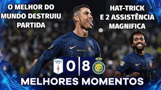 MASS4CRE DO TIME DO CR7 COM 3 GOLAÇOS E 2 ASSISTÊNCIA DO ROBOZÃO | 4BHA X AL N4SSR | BEST MOMENTS