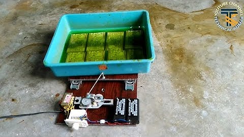 homemade pcb etching machine//technical kumar