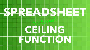 Spreadsheet CEILING Function