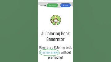 AI Coloring Book Generator #coloringpages #coloringbook #coloring generait.net