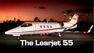 Learjet 55 video from JetOptions Private Jets