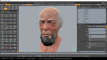 KRGraphics R&D: ACS2 Modo Face Rig Phase 2 (Work in Progress)