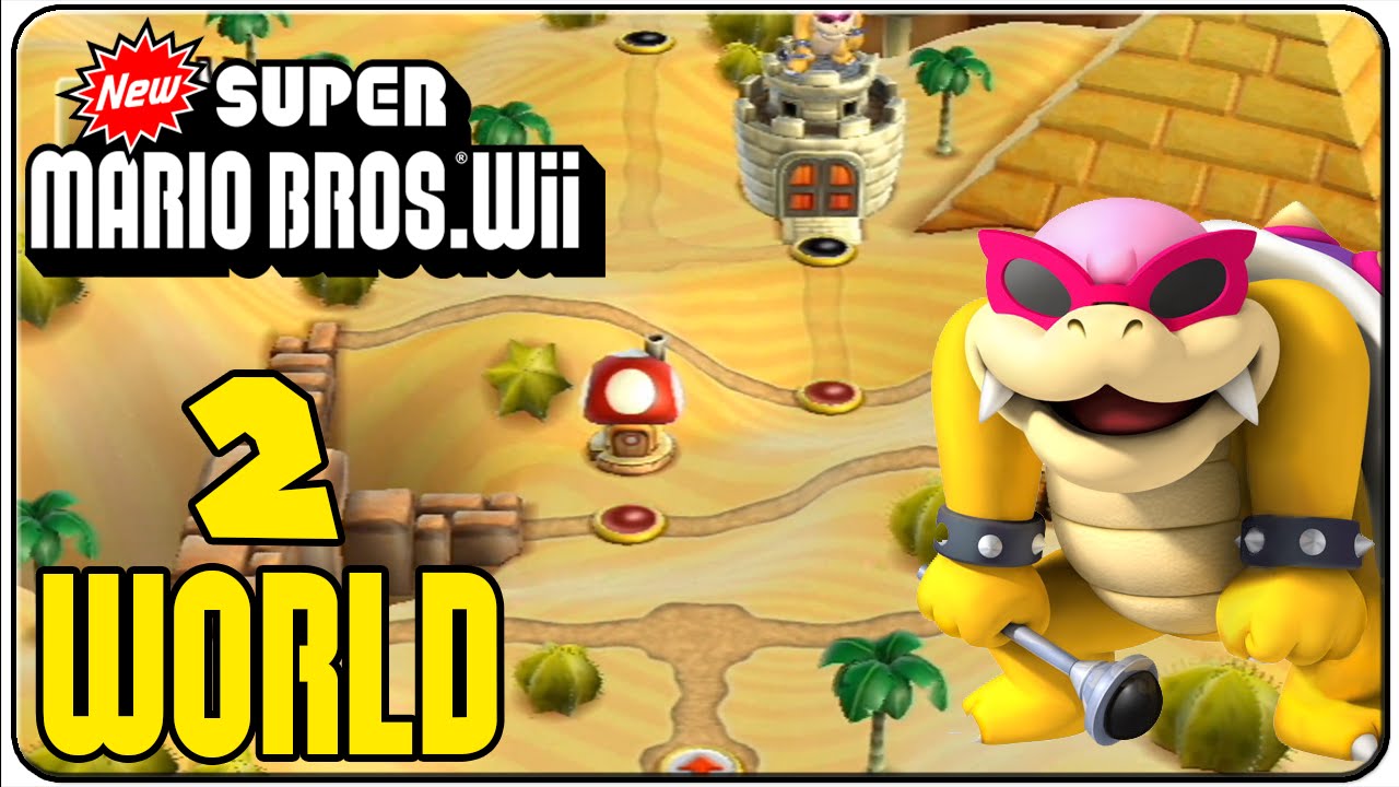 new super mario bros wii world 2