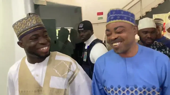 CUTE ABIOLA AND SAOTY AREWA ARRIVAL AT SHEIKH ARIDUNNU RAMADAN LECTURE