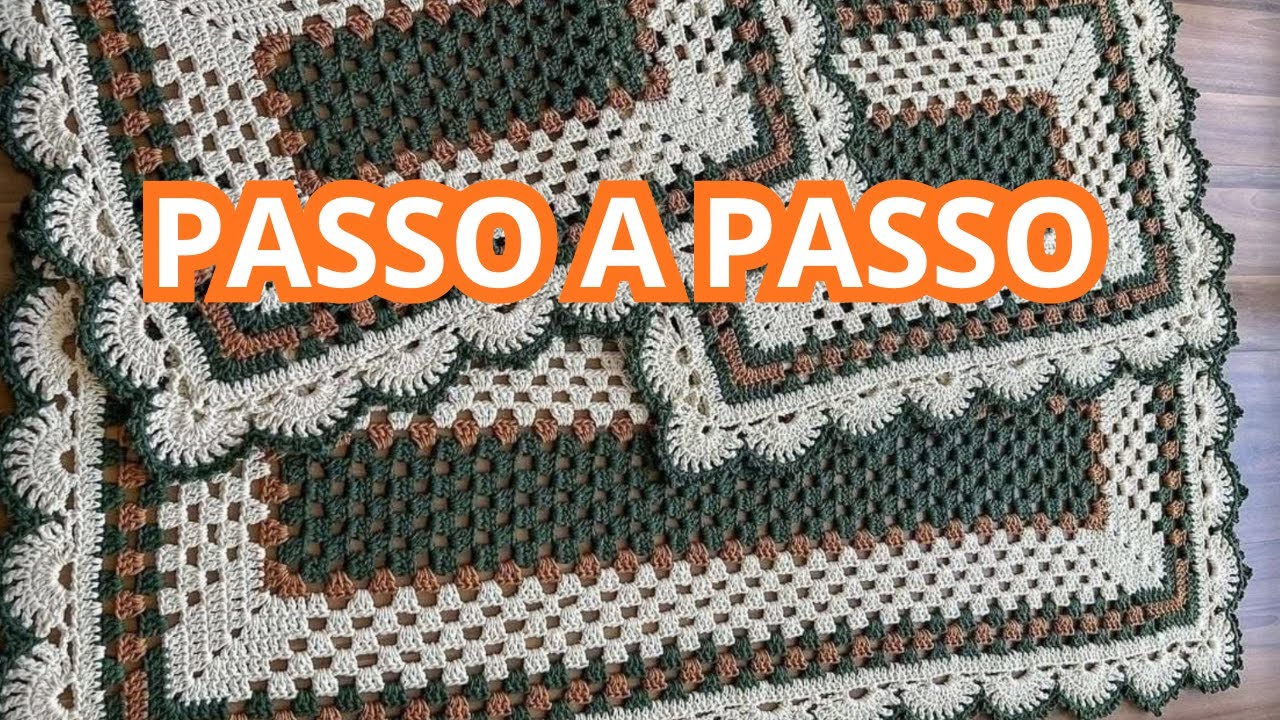 PASSO A PASSO /tutorial passadeira #tapete 