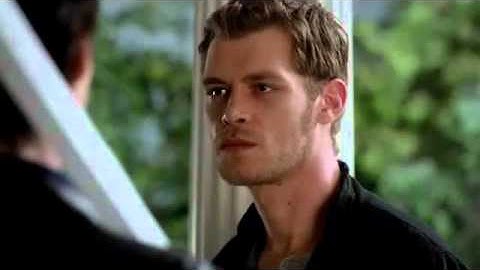 Vampire Diaries - Klaus Tries To Get Inside Elena