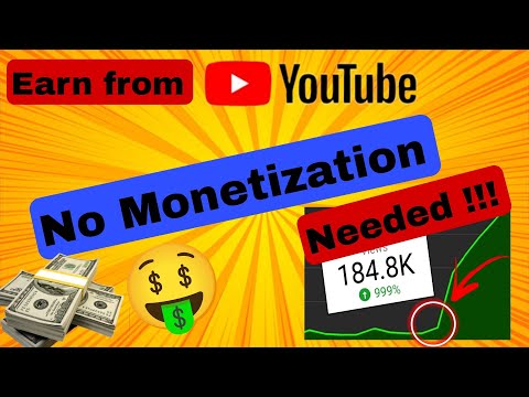 No Monetization Needed - Earn From Youtube Youtuber Makemoneyonline Monetization