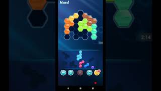 BLOCK HEXA DAILY PUZZLES FOR THURSDAY 4, 25, 2019 | EASY MEDIUM HARD screenshot 5