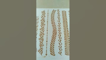 Mehndi Elements Design |