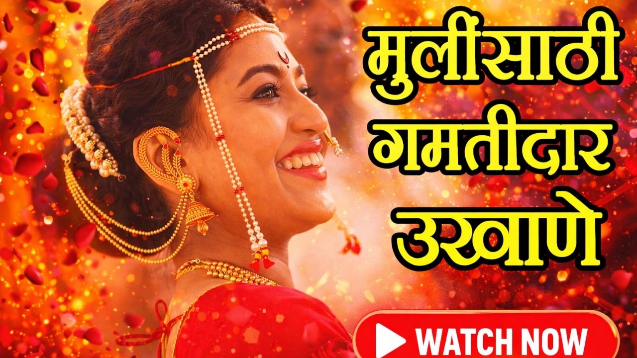 Funny Ukhane in Marathi | Comedy Ukhane Marathi | Comedy Ukhane Marathi for Bride 2026