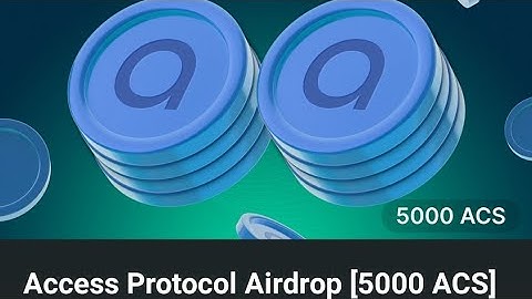How to Claim Access Protocol Airdrop $ACS With Coingecko Candies