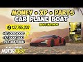ULTIMATE METHOD LEGENDARY PARTS + MONEY + XP | ALL VEHICLES | THE CREW MOTORFEST (99,999,999 Bucks)