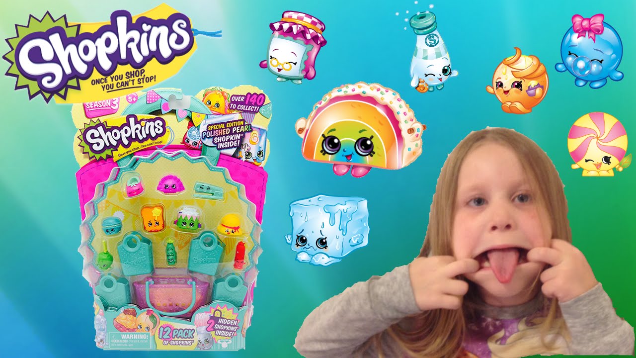 Shopkins 12 pack with Ultra Rare and Rare YouTube