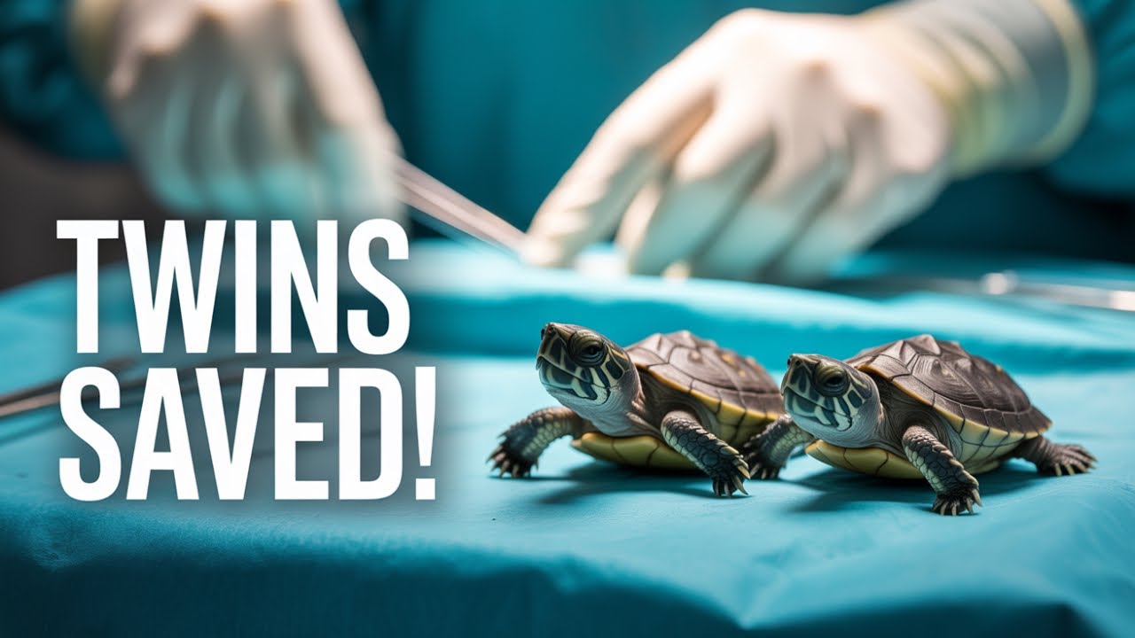 Conjoined Turtles Conjoined Turtle Twins Get a Second Chance - YouTube