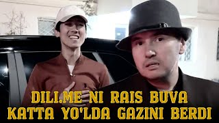 Dili.me ni Rais Buva katta yo&#39;lda gazini berdi