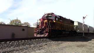 LIRC C32A heading southbound at University Heights, IN