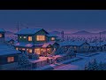 Snowy Suburban Nights ❄️ Lofi Chill Beats to Study, Dream & Unwind | Peaceful Winter Ambience 4K