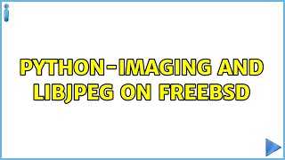 python-imaging and libjpeg on FreeBSD