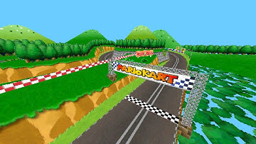 Mario Kart DS Rendered on Scratch 3D Engine